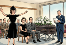 My Husband’s Mistress Showed Up to My Father’s Funeral in My Dress— But the Will Was Already Changed